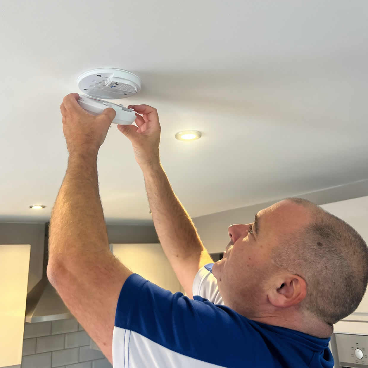 Different types of smoke and heat alarms installed in Kingston upon Hull